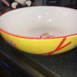 🆕Vintage Clay Art Chinese takeout bowl